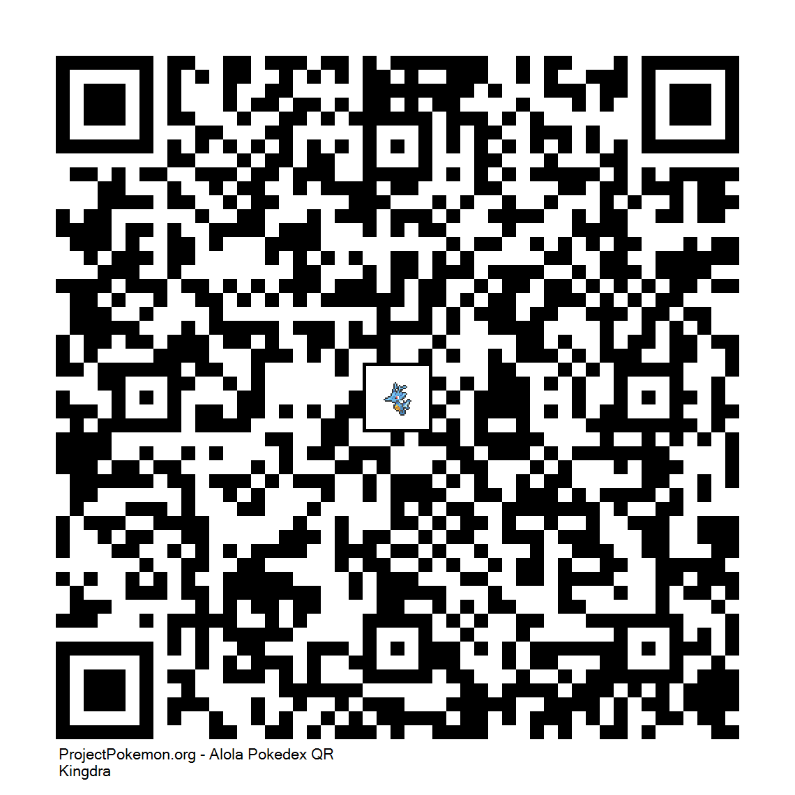 Cdigo QR de Kingdra